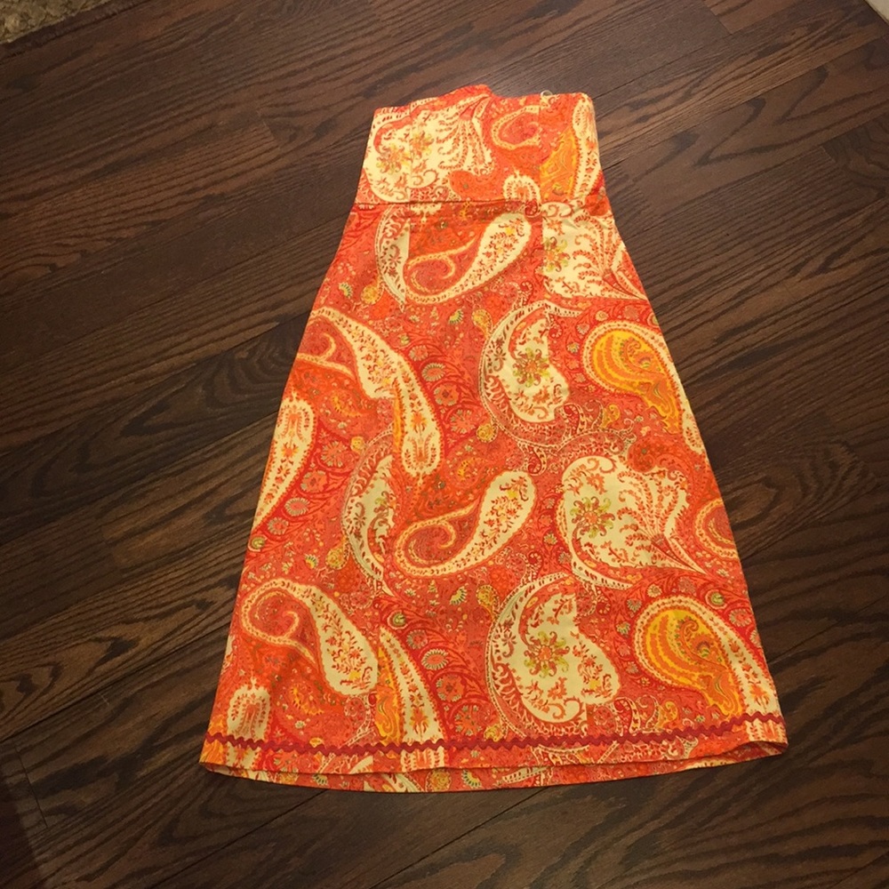 Moda international strapless dress